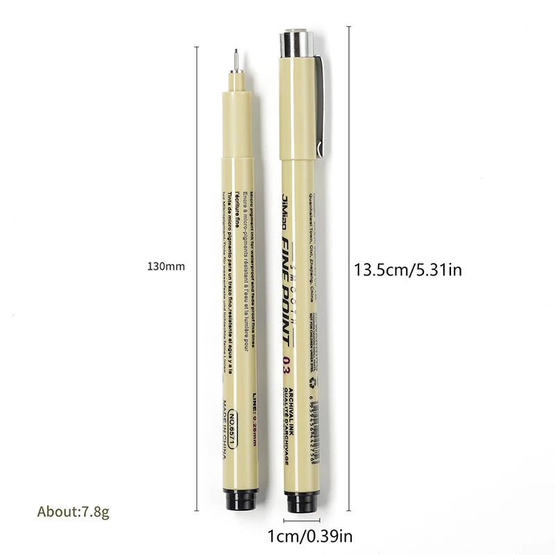 Nail Art Graffiti Line Pen | Gel Painting Detail Sketching Tool Nail Art Pen QXL