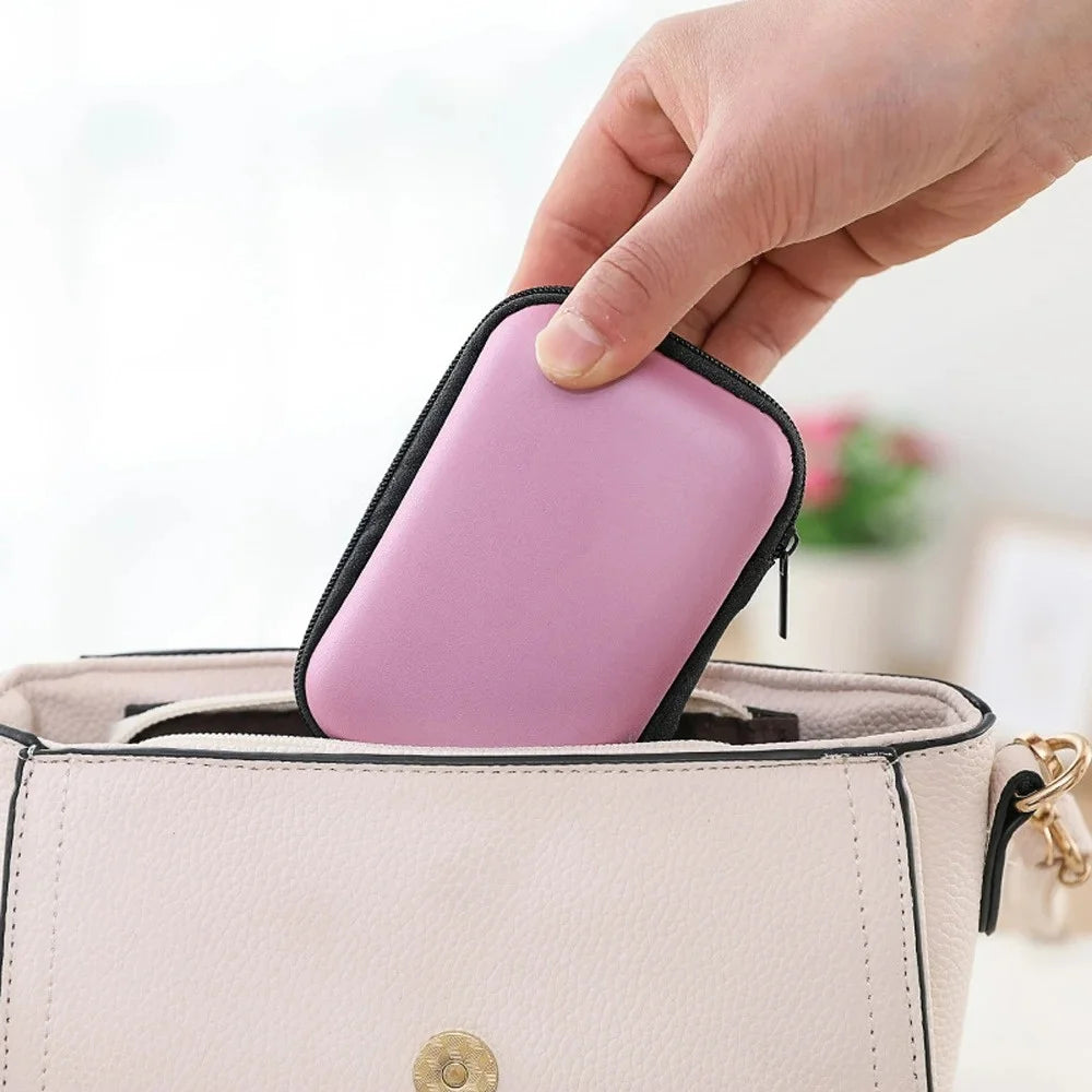 EVA Zipper Travel Case – Cable & Electronics Organizer Bag EVA Organizer Case QXL