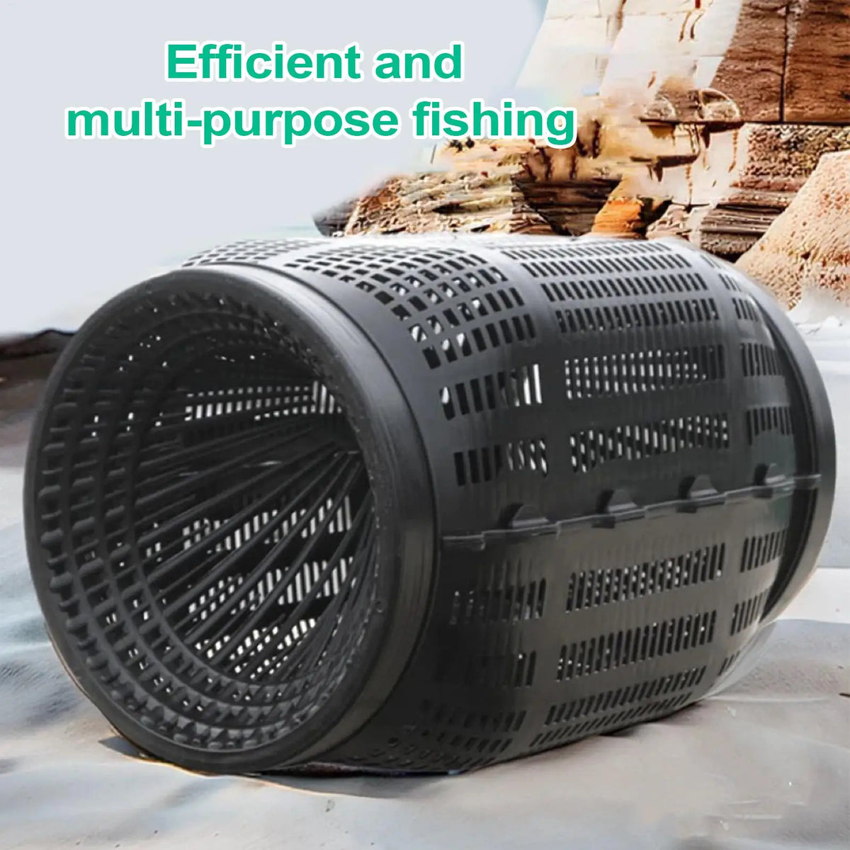 Portable Fishing Bait Trap Cage | Eel Shrimp Crab Crayfish Fishing Trap Cage QXL