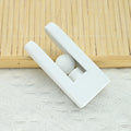 Adhesive Wall Towel Rack | Auto-Lock Gravity Ball, No Drill Wall Towel Rack QXL WHITE