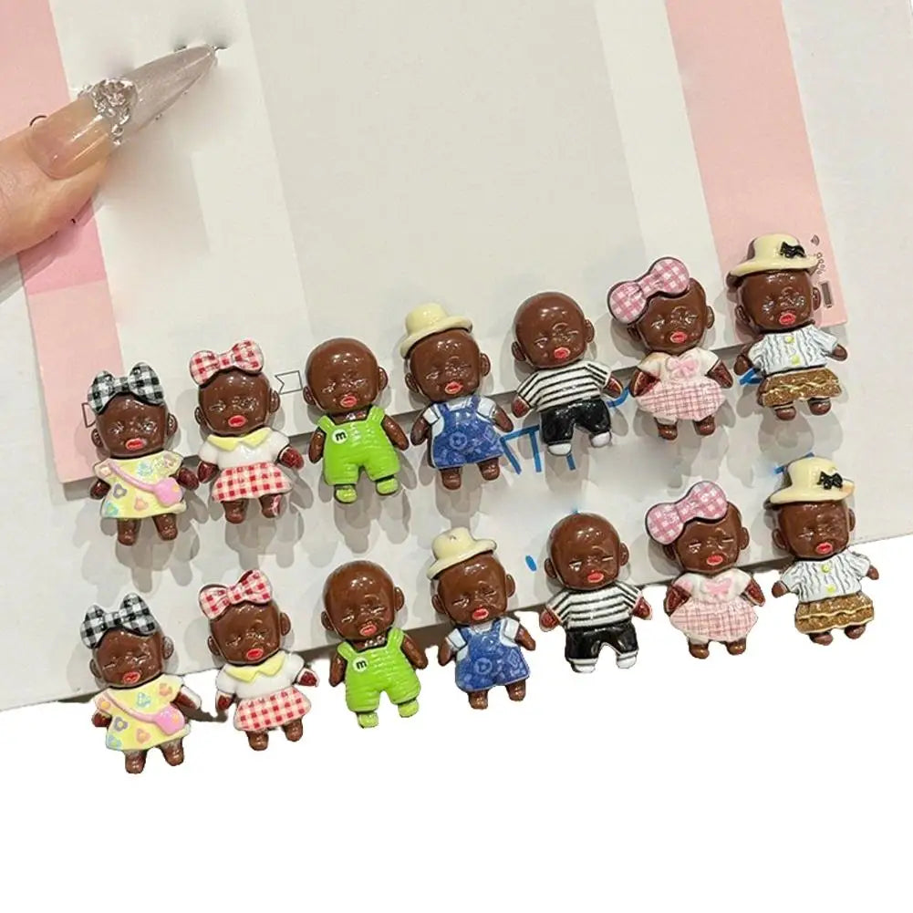 Cartoon Baby Duckbill Hair Clips Set | Cute Mini Bang Pins Novelty Hair Clips QXL 14pcs