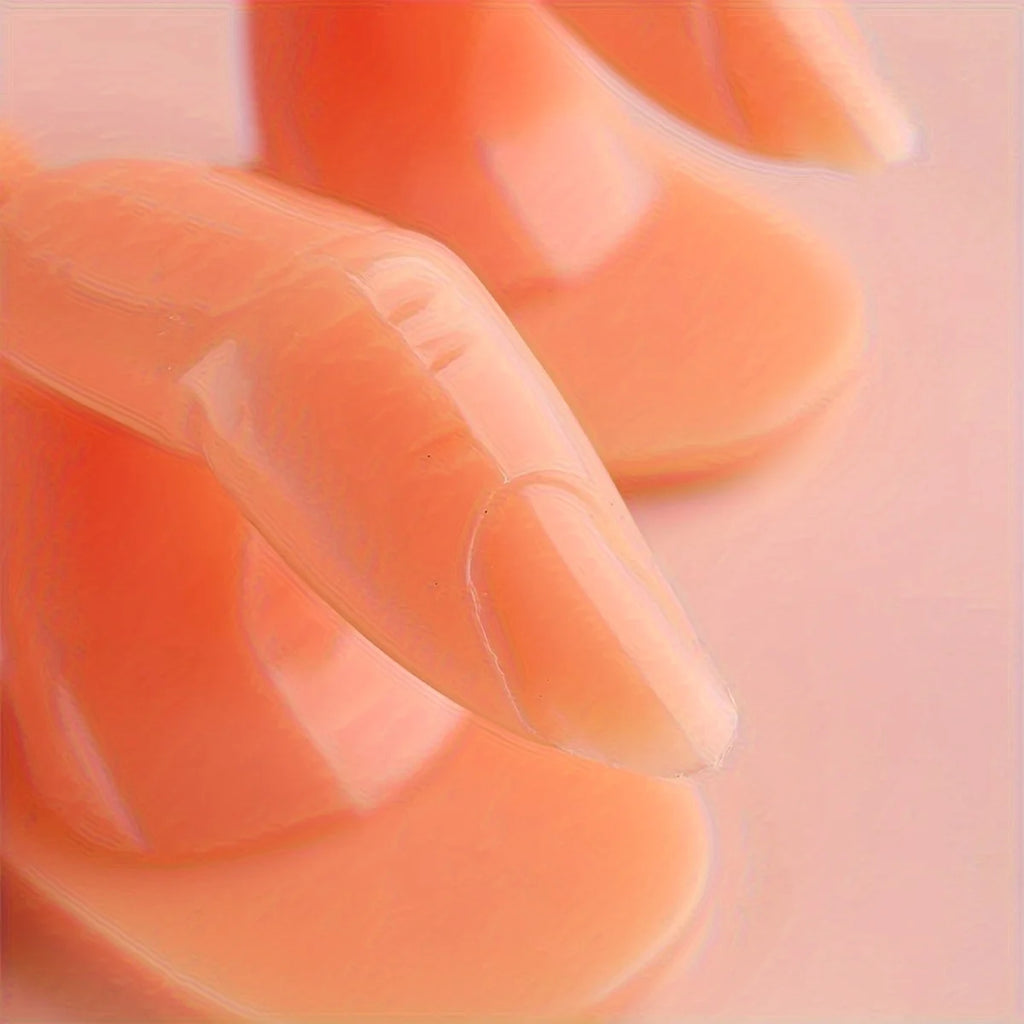 5-Pack Silicone Nail Art Practice Fingers | Training & Display Nail Practice Tool QXL