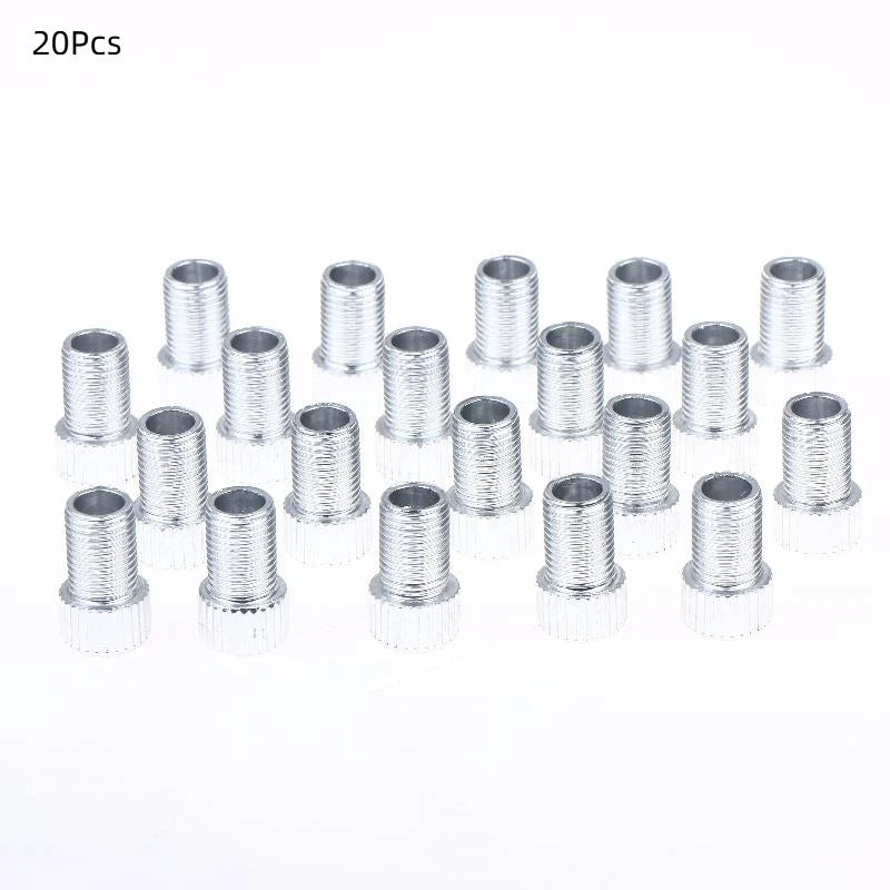 20-Pack Presta to Schrader Valve Adapters | Bike Tire Pump Bike Valve Adapter QXL 7