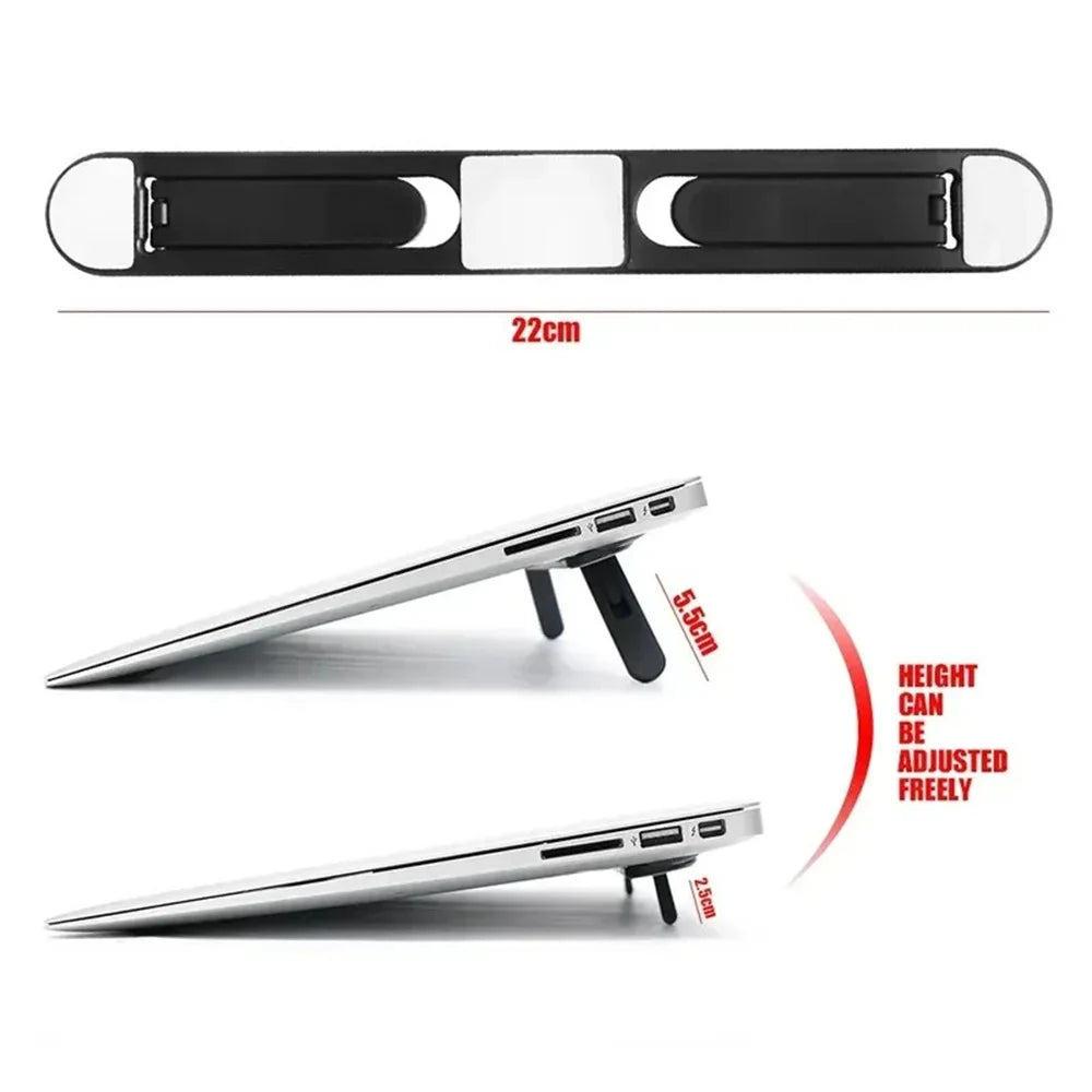 Foldable Adjustable Laptop Stand | Universal Notebook Riser Laptop Stand QXL