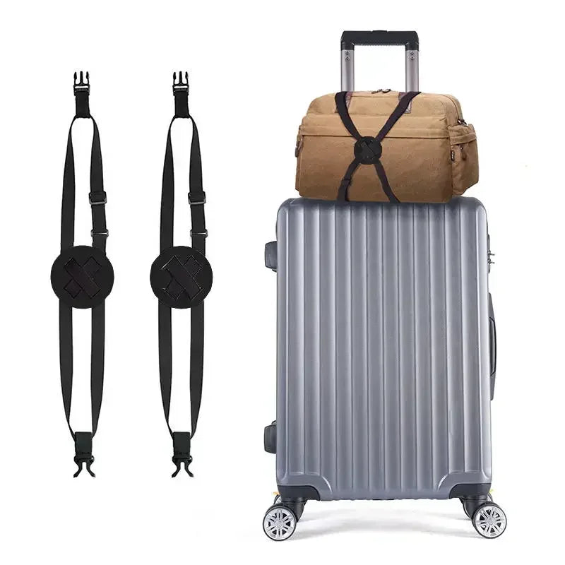 Adjustable Luggage Strap | Nylon Suitcase Belt 1 or 3 Pack Luggage Strap QXL