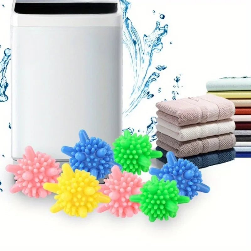 10-Pack Silicone Laundry Balls | Anti-Tangle Cleaning Balls Laundry Cleaning Balls QXL