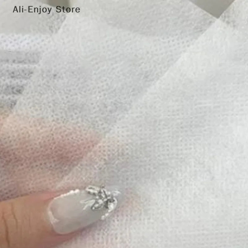 100-Pack Nail Dust Collector Filter Cotton | Universal Replacement Nail Vacuum Filter QXL