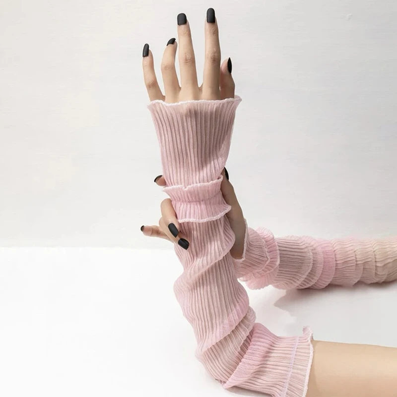 Lace Fake Sleeves Nail Art Photo Props – Decorative Cuffs Nail Art Props QXL