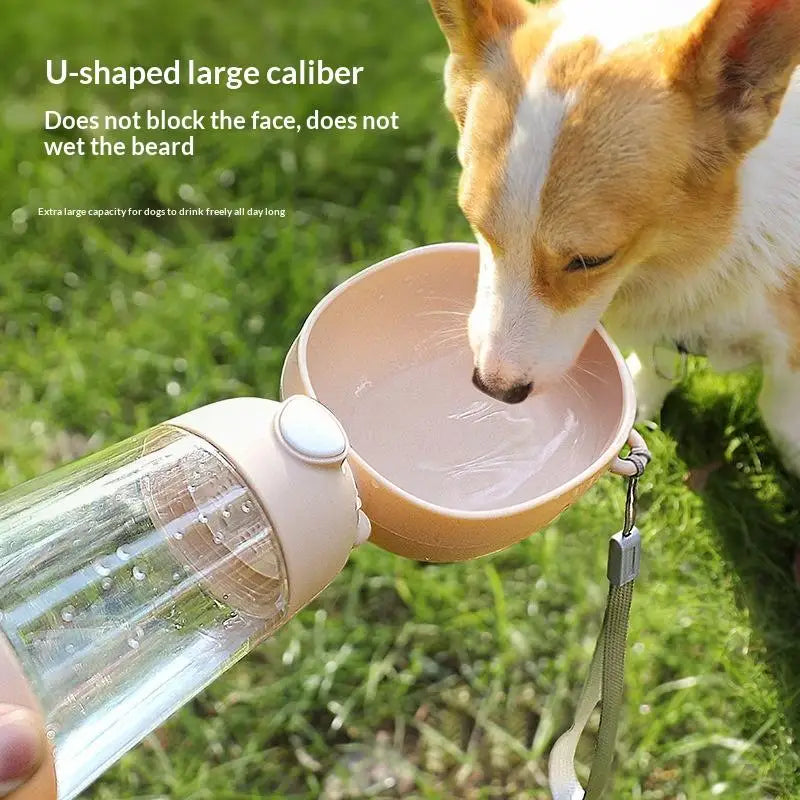 350ml Portable Leakproof Dog Water Bottle for Hiking & Outdoor Pet Water Bottle QXL