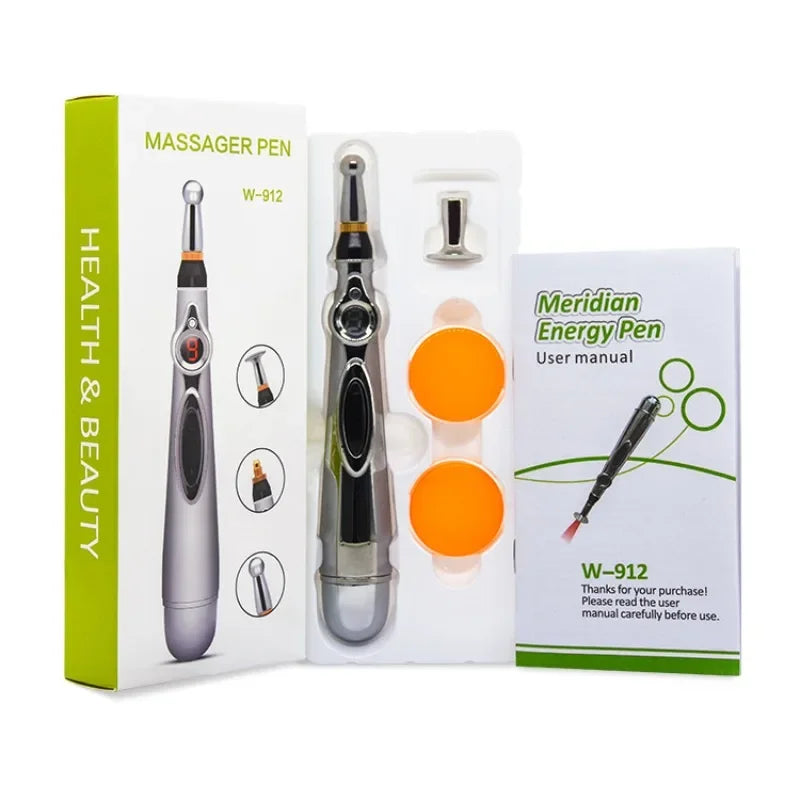 Electronic Acupuncture Pen | Meridian Massage Stimulator Acupuncture Massage Pen QXL