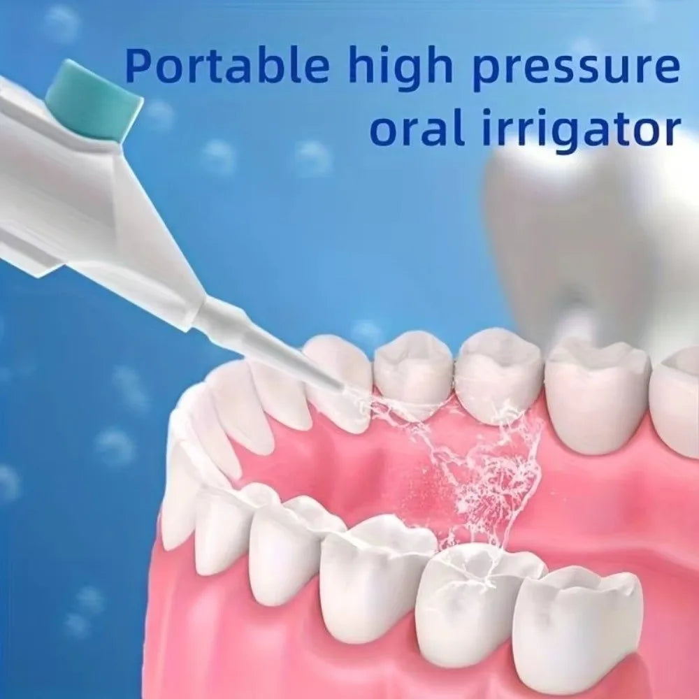 Portable Manual Water Flosser | High-Pressure Oral Irrigator Water Flosser QXL