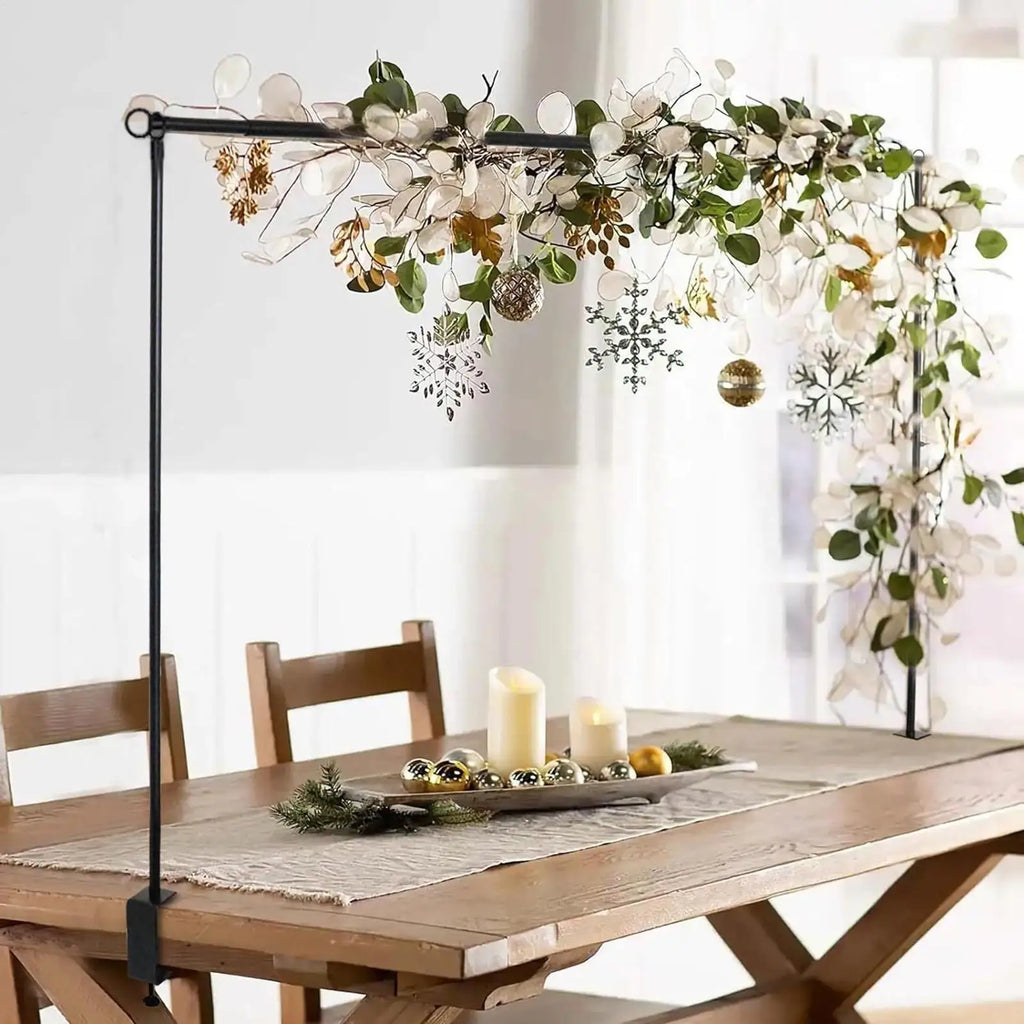 Adjustable Table Arch Stand with Clamps | Balloon & Event Rack Event Decoration Stand QXL