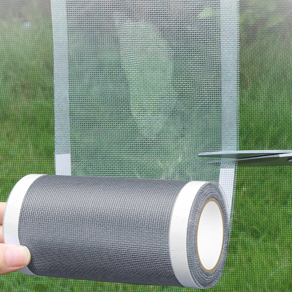 Self-Adhesive Insect Screen Repair Tape | Mesh Patch Roll Screen Repair Tape QXL