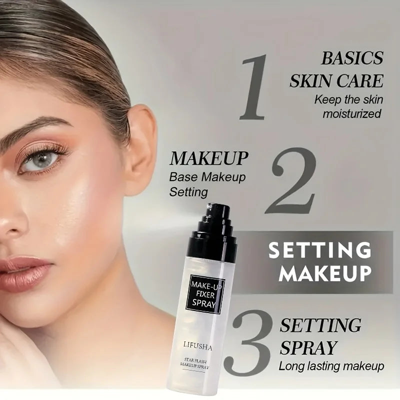 Makeup Setting Spray – Waterproof, Oil Control & Hydrating 2×100ml Makeup Setting Spray QXL