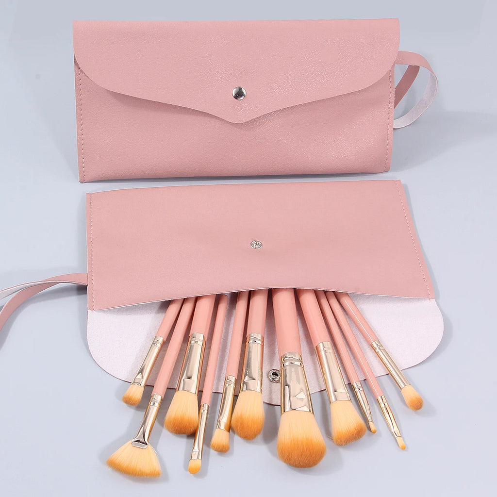 Portable Makeup Brush Storage Bag | Large-Capacity Organizer Makeup Brush Bag QXL
