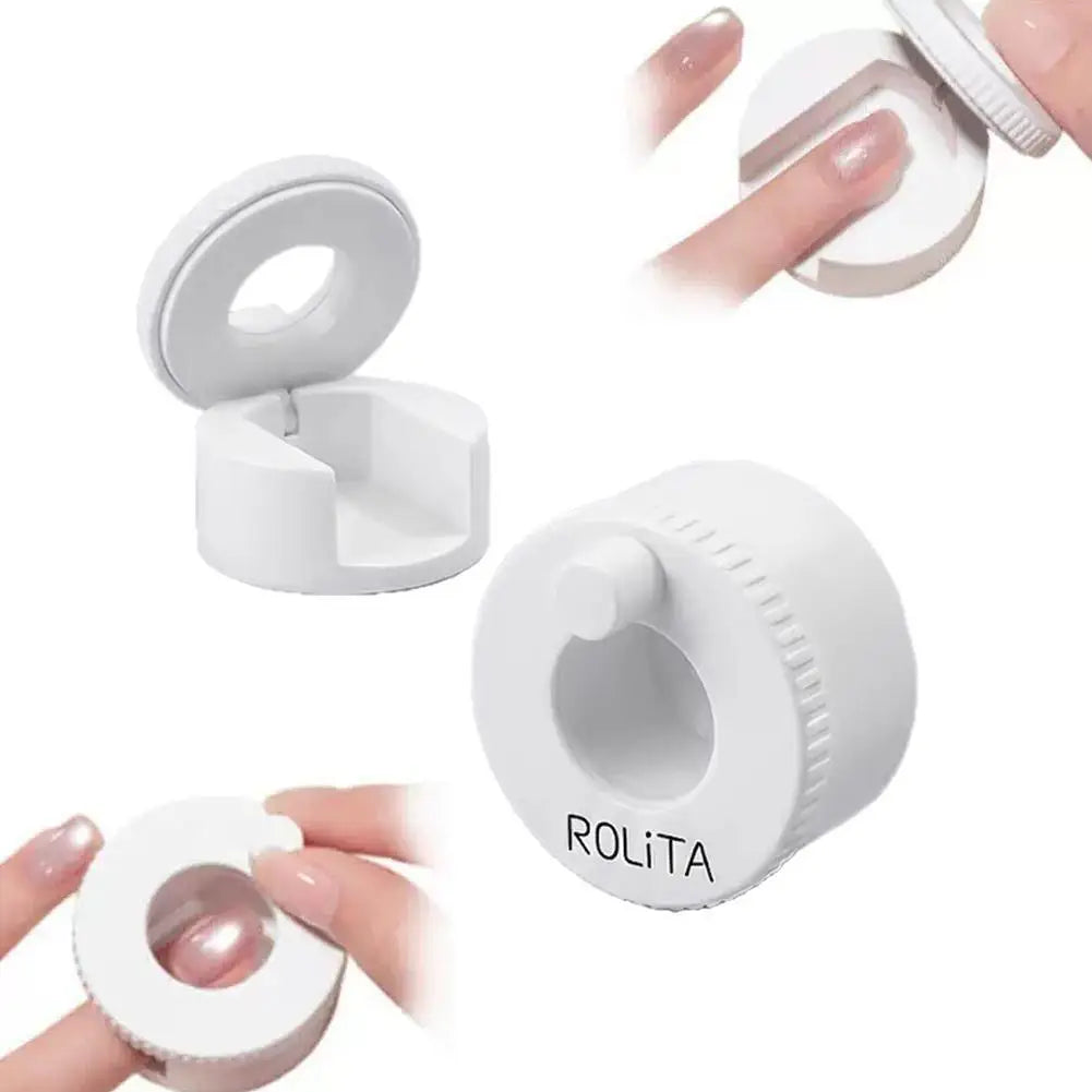 Rotating Cat Eye Nail Magnet Tool | Glass Bead DIY Manicure Nail Art Magnet Tool QXL