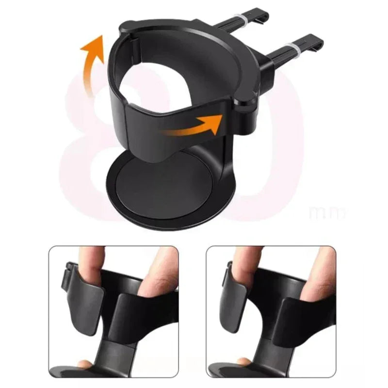 Car Air Vent Cup Holder | Foldable Water Bottle Stand Car Cup Holder QXL