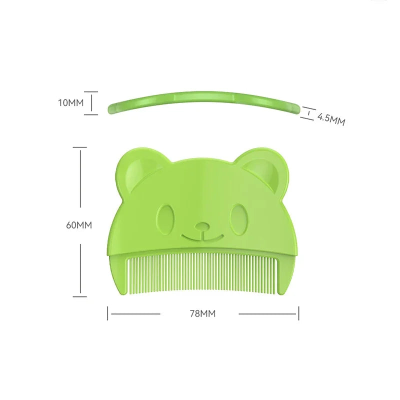 Soft Silicone Baby Hair Comb & Scalp Massager | Newborn Baby Grooming Comb QXL