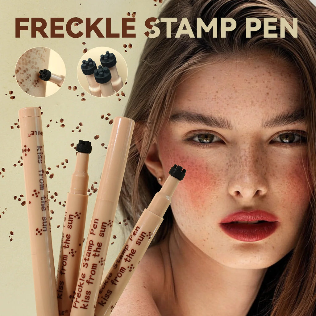 Waterproof Freckle Pen – Natural Faux Freckle Makeup Tool Freckle Stamp Pen QXL