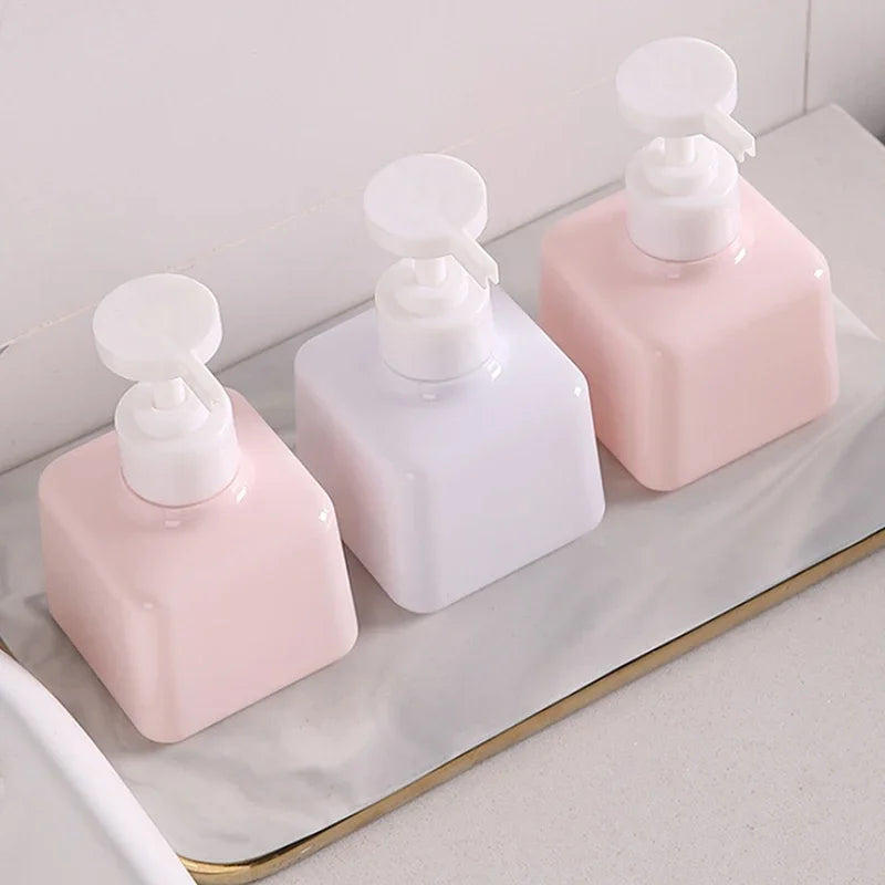 200/300ml Refillable Press Pump Bottle | Travel Lotion Dispenser Refillable Pump Bottle QXL