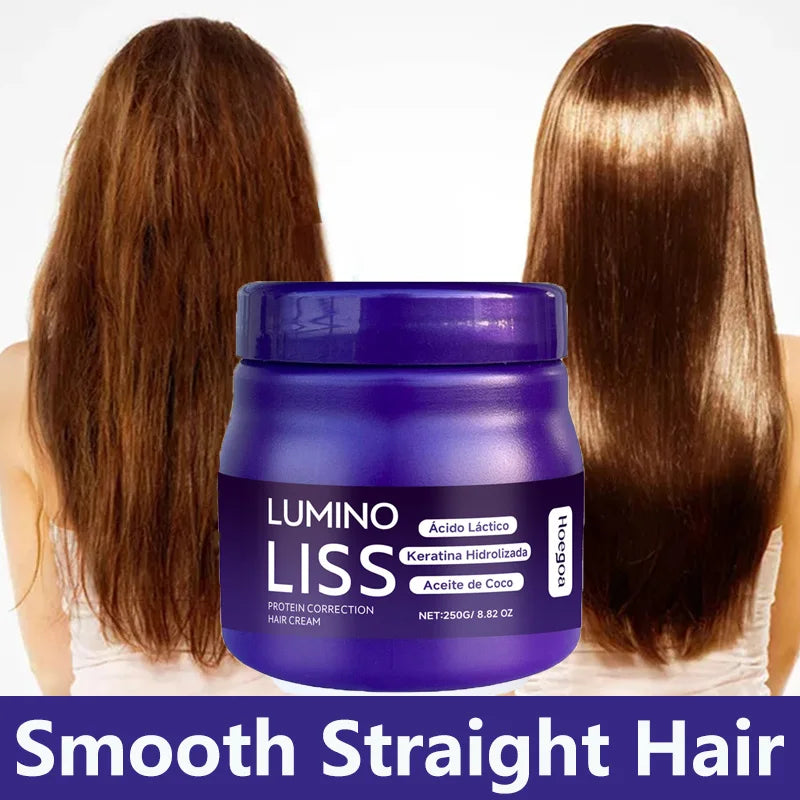 HOEGOA Keratin Hair Smoothing Cream | Frizz Control 250g Keratin Hair Cream QXL Default Title
