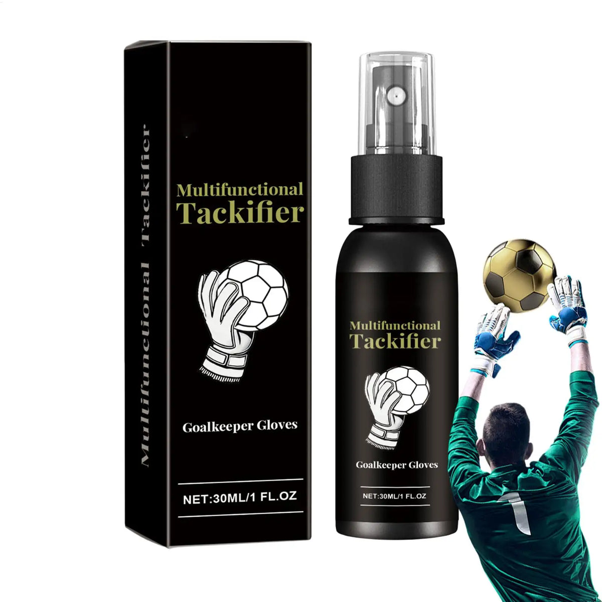 30ml Football Goalkeeper Glove Grip Spray | Fast-Acting Glove Grip Spray QXL