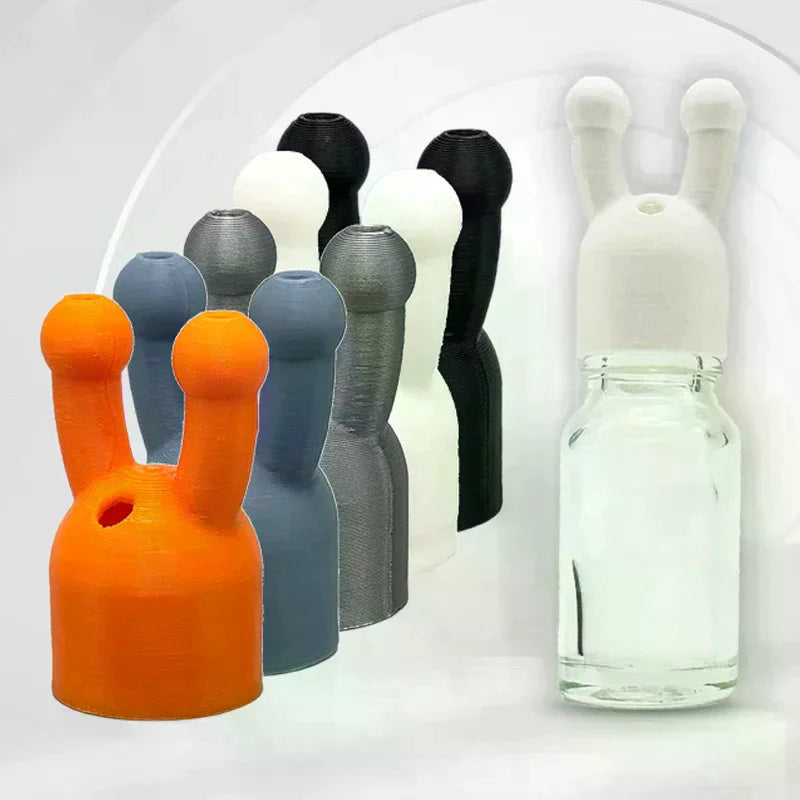 Mini Essential Oil Inhaler Cap – Leak-Proof Portable PLA Cover Essential Oil Inhaler QXL