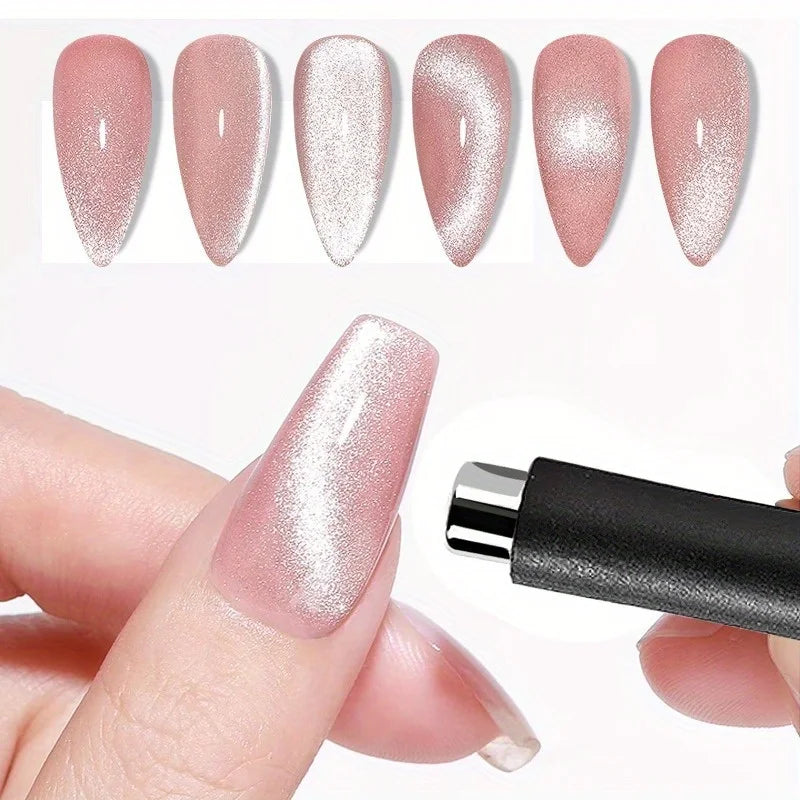 2-Pack 3D Magnetic Cat Eye Nail Art Sticks | UV Gel Tool Nail Art Magnet QXL