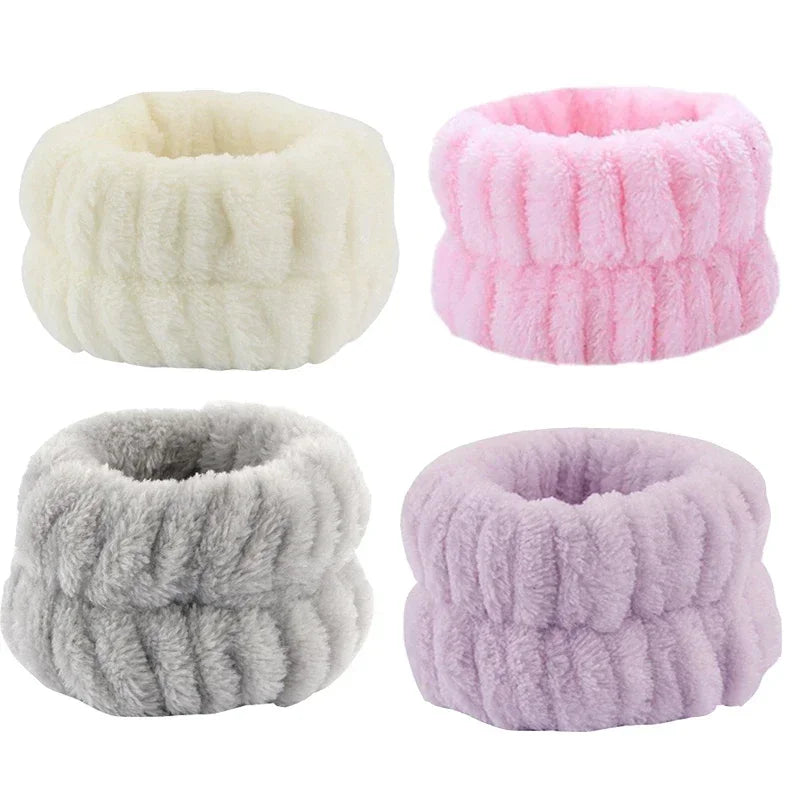 Makeup Headbands for Women | Soft Face Wash Hair Band 1-3 Pack Makeup Headband QXL