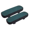 2-Pack Memory Foam Armrest Pads | Ergonomic Elbow Cushions Armrest Cushion Pads QXL black