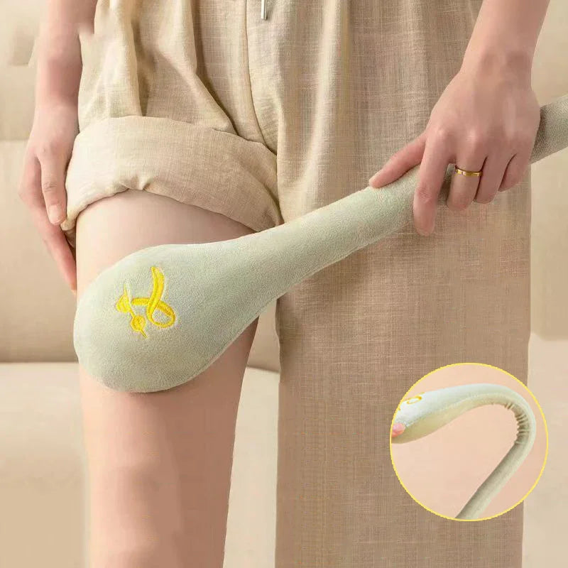 Extended Back Massage Hammer | Velvet Meridian Beat Stick Manual Body Massager QXL