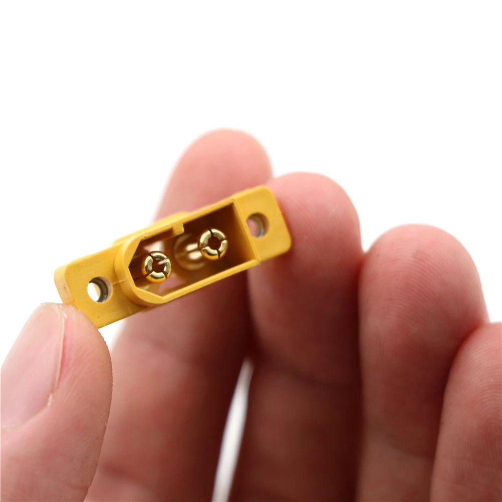 XT60E-M Mountable Male Plug Connector for RC Drones & Models RC Power Connector QXL