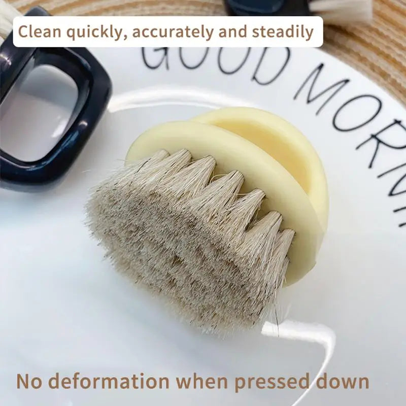 JCSYFAC Anti-Static Nail Dusting Brush | Ergonomic Handle Nail Dusting Brush QXL