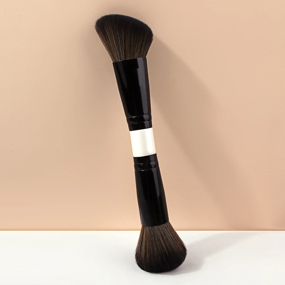 KOSSHOW Dual-Ended Contour Brush | Bronzer & Highlighter Contour Makeup Brush QXL