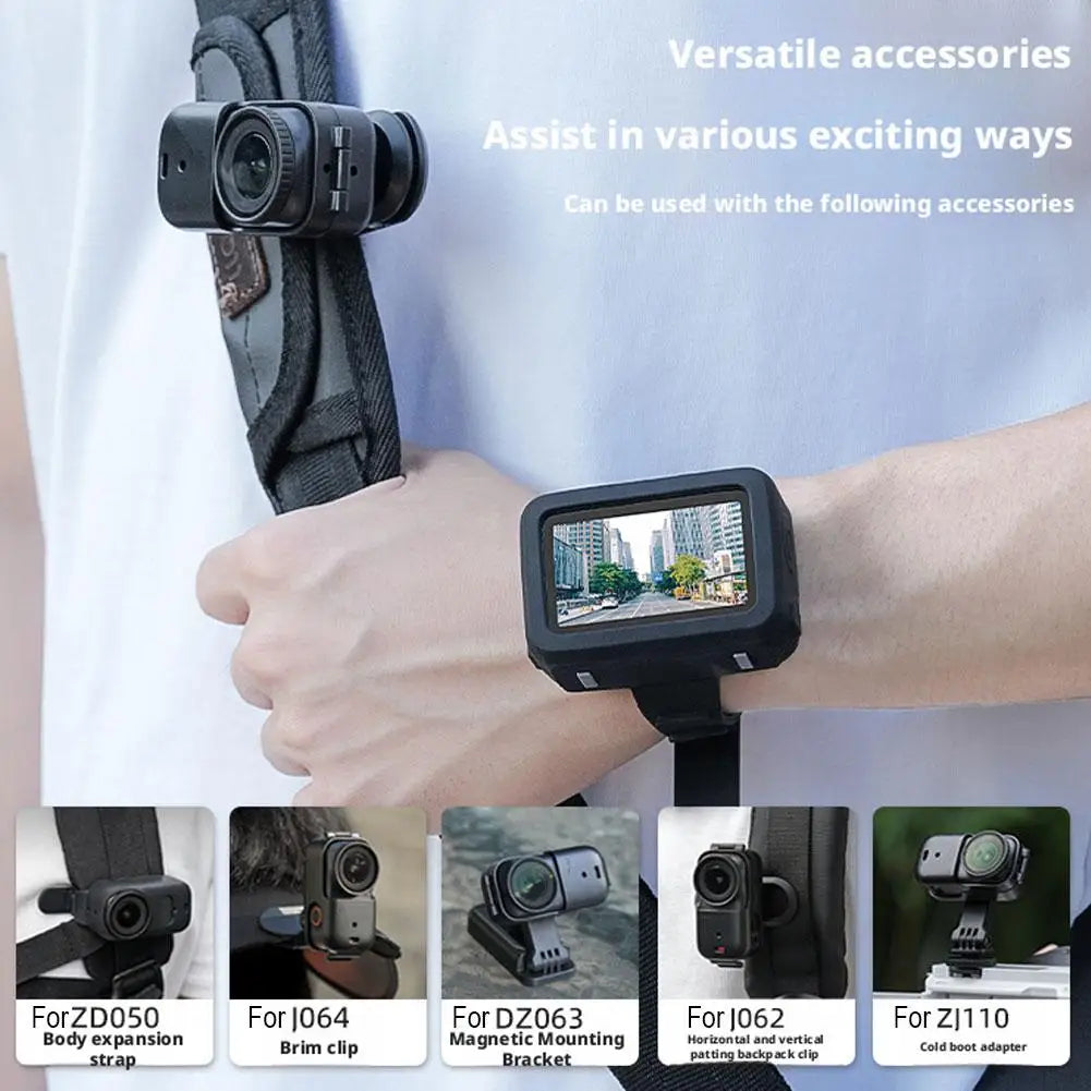 Silicone Cable Tie Protective Case for DJI Osmo Nano Camera Accessory Case QXL