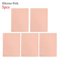 Silicone Tattoo Practice Skin | Double-Sided Microblading Training Tattoo Practice Skin QXL Pink-5pcs