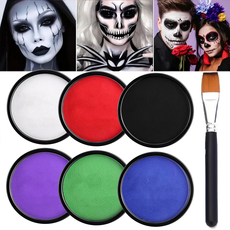 VERONNI 30G Water-Based Face & Body Paint | Halloween Costume Face & Body Paint QXL