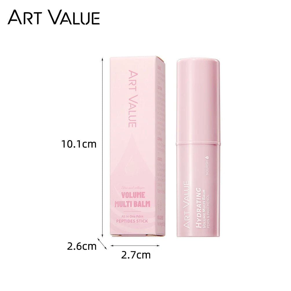 Art Value Volume Multi Balm | Lip Stain, Balm & Lipstick 3-in-1 Tinted Lip Balm QXL