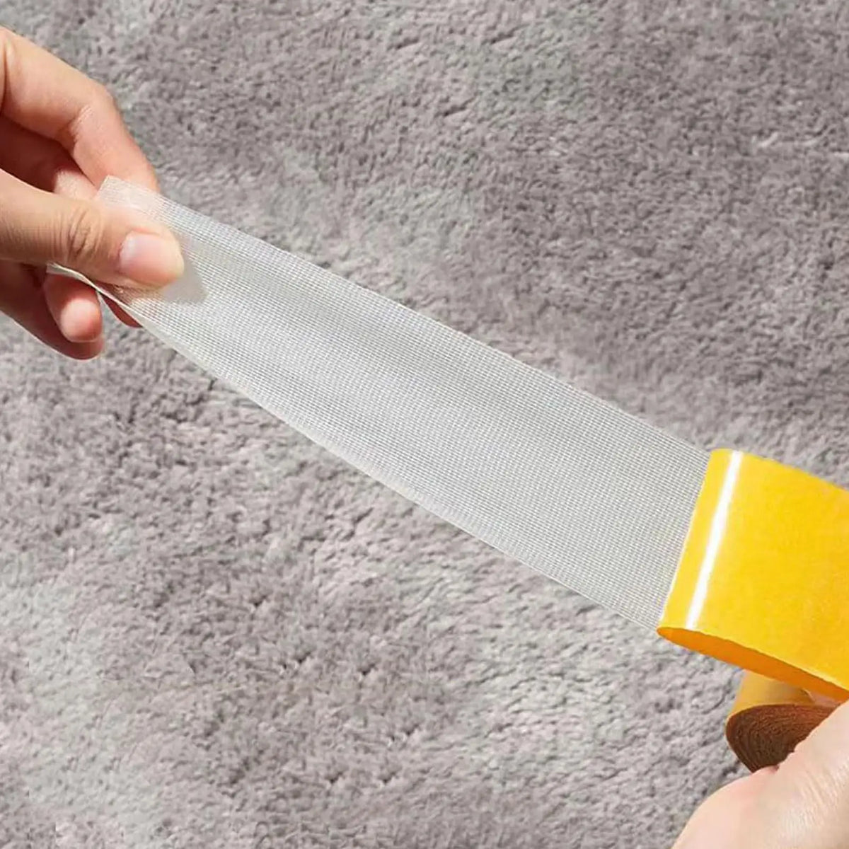 Double-Sided Mesh Grid Tape – Strong Waterproof Carpet Tape Double-Sided Tape QXL