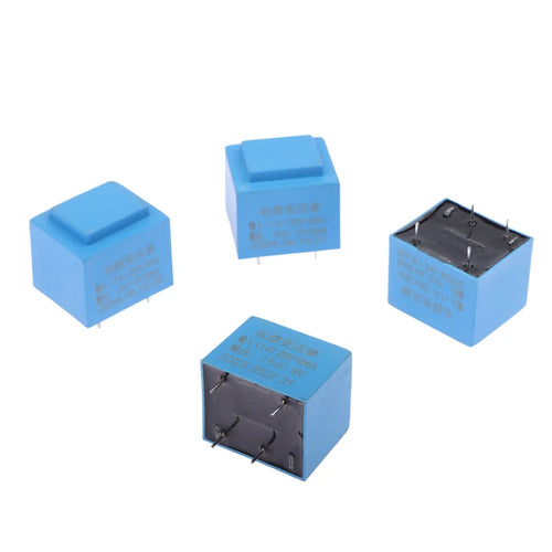 0.5W 220V to 12V Mini Encapsulated PCB Transformer 4-Pin PCB Transformer QXL