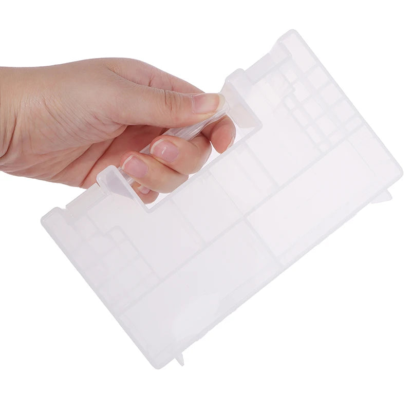 Plastic Battery Storage Case – 20 AA & 14 AAA Organizer Box Battery Storage Organizer QXL