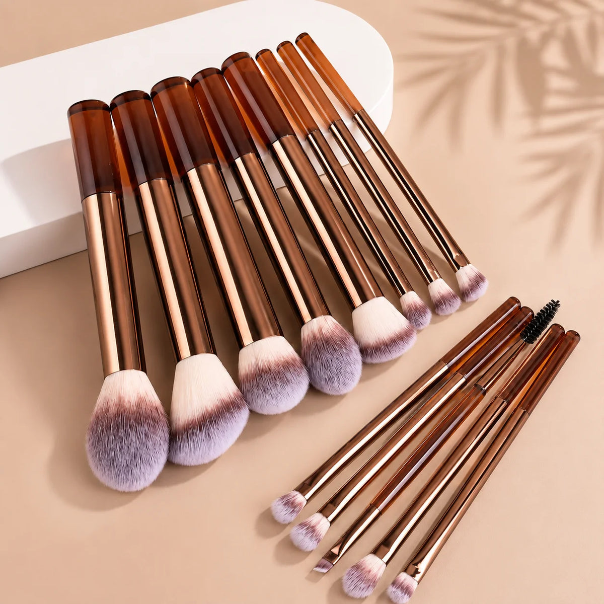 LUXEBLEND 19-Pc Dual-Ended Makeup Brush Set | Full Face Kit Makeup Brush Set QXL