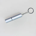 5ml Mini Metal Refillable Perfume Spray Bottle with Keychain Perfume Spray Bottle QXL white