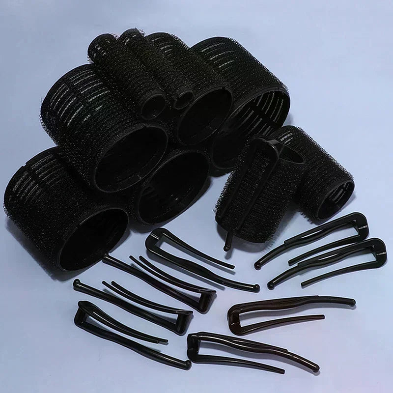 Heatless Hair Root Curler Roller with Clip | Self-Adhesive Hair Curler Roller QXL