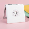 Foldable Double-Sided Pocket Makeup Mirror | Compact Travel Compact Pocket Mirror QXL Default Title