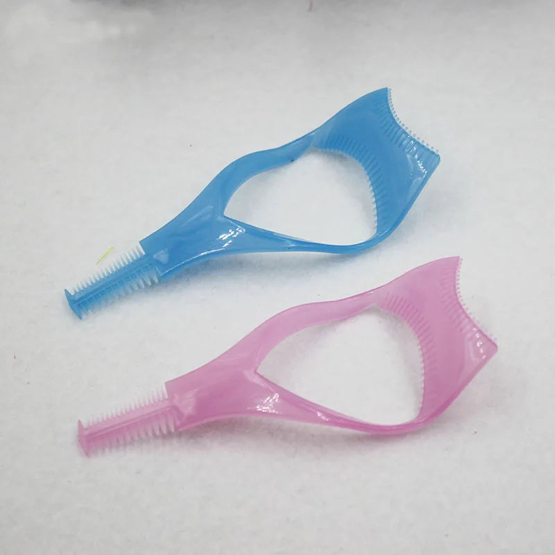 3-in-1 Mascara Shield, Eyeliner Guide & Eyebrow Stencil Tool Eye Makeup Tool QXL