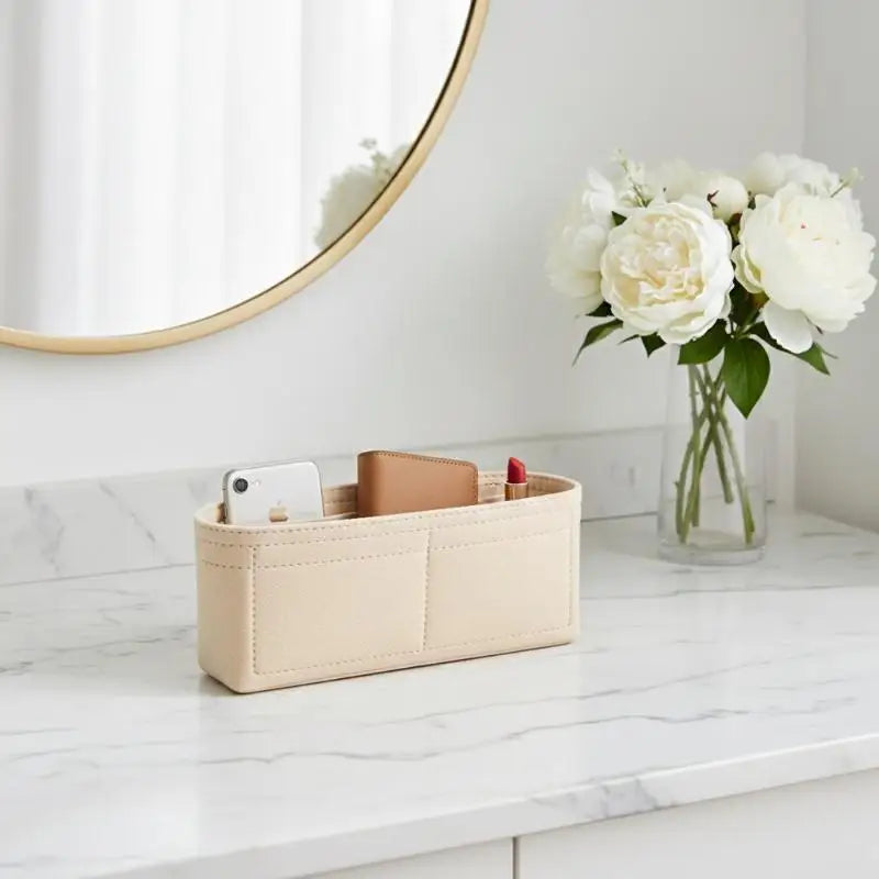 Felt Purse Organizer Insert | 8-Pocket Tote Bag Liner Purse Organizer Insert QXL