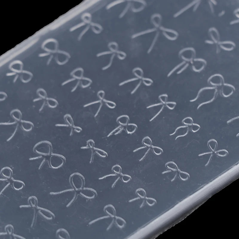 3D Bowknot Silicone Nail Art Mold | DIY Stamping & Carving Nail Art Mold QXL