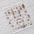5D Kawaii Jelly Strawberry Nail Art Stickers | DIY Decals