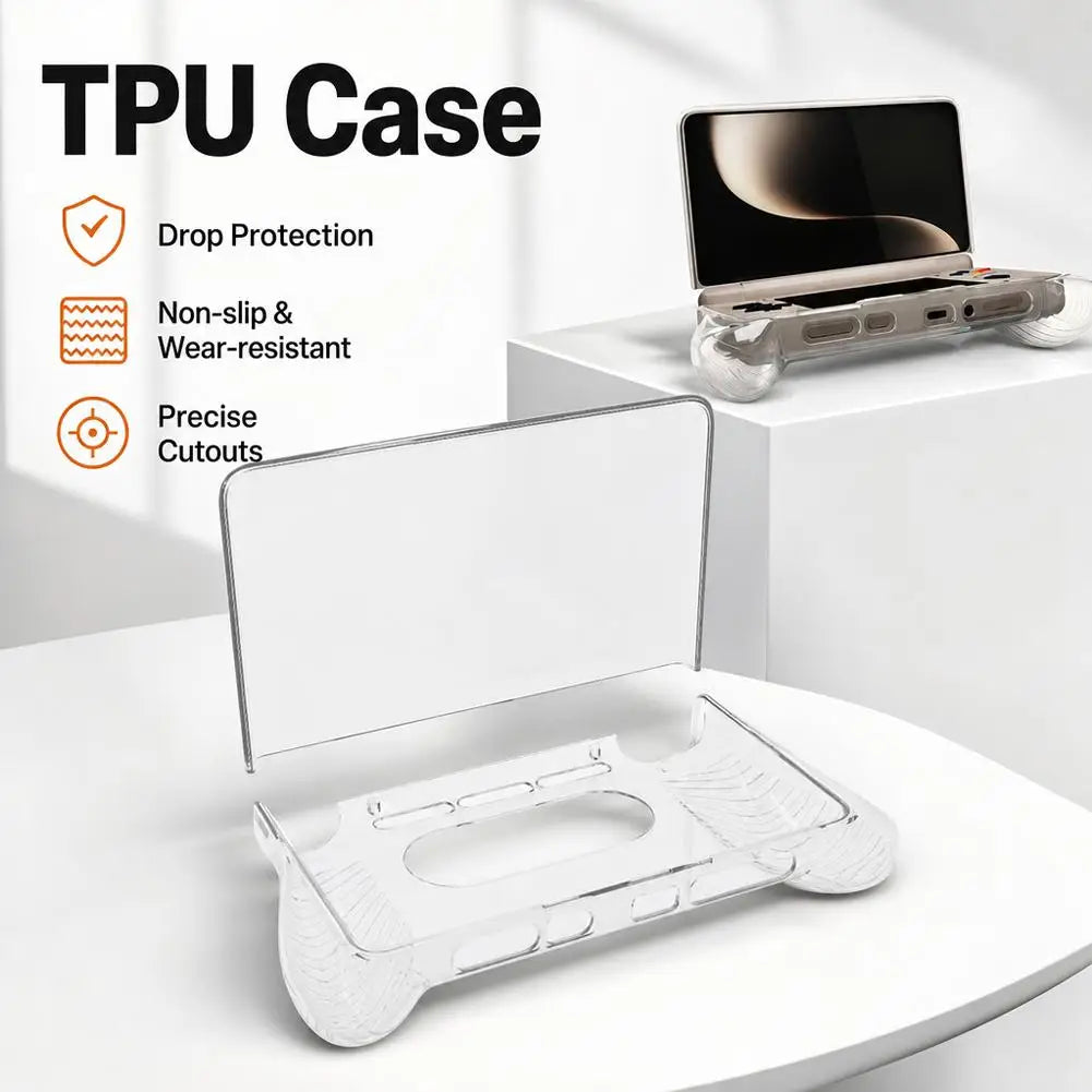AYN THOR TPU Protective Case | Shockproof Clear Shell Grip Console Protective Case QXL